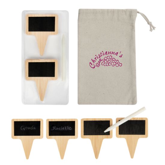 Picture of Chalkboard Cheese Markers & Chalk Set